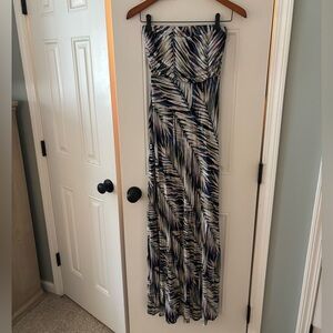 Woman’s Banana Republic Maxi Dress Elegant Tropical Print | XS | EUC